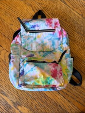 Tie-Dye Mini Backpack - Multicolor